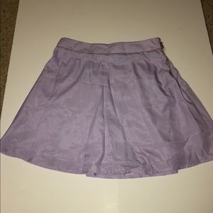 Lavender skater skirt